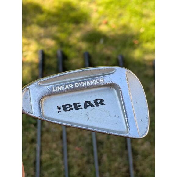 Jack Nicklaus The Bear Left Handed Linear Dynamics 3 4 5 6 7 8 9 P L Irons - Picture 2 of 15